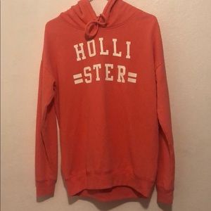 Hollister pullover sweater with hood.